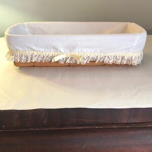 Longaberger Bread Basket set from 1988